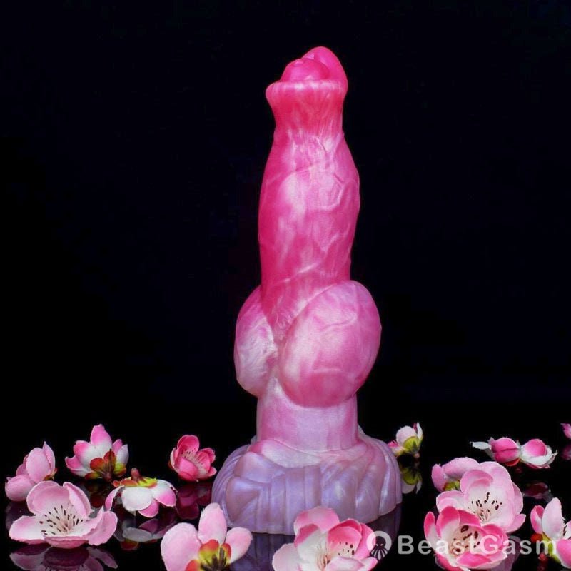 🐺 Elvan 8.5” Knotted Wolf Dildo – Realistic Canine Fantasy - BeastGasm